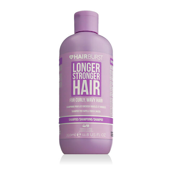 HAIRBURST Longer Stronger Hair For Curly, Wavy Hair Shampoo 350 ml