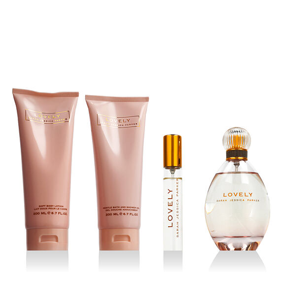 Sarah Jessica Parker Lovely EDP 100 ml + EDP 15 ml + SG 200 ml + BL 200 ml (woman)