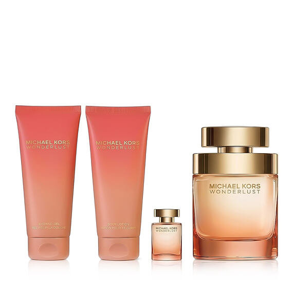 Michael Kors Wonderlust EDP 100 ml + EDP MINI 4 ml + SG 100 ml + BL 100 ml (woman)