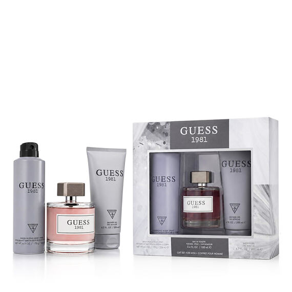 Guess Guess 1981 for Men EDT 100 ml + DEO Spray 226 ml + SG 200 ml (man)
