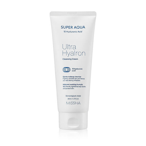 MISSHA Super Aqua Ultra Hyalron Cleansing Cream 200 ml