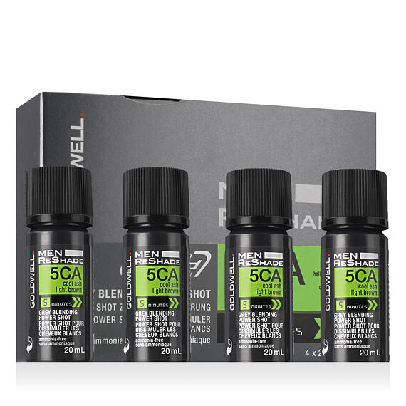 Goldwell Men ReShade Grey Blending Power Shots 4 x 20 ml