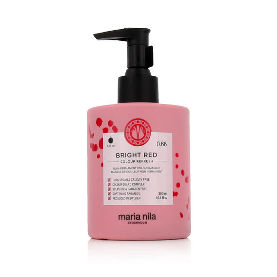 Maria Nila Colour Refresh Haarmaske mit Farbpigmenten Bright Red 300 ml