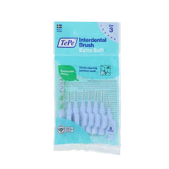TePe Extra Soft Interdentalbürsten 3 blau (0,6 mm) 8 St.