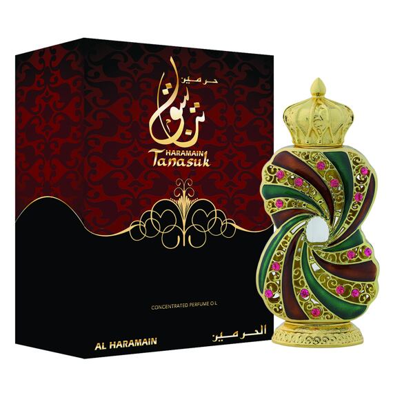 Al Haramain Tanasuk Parfümiertes Öl 12 ml (unisex)