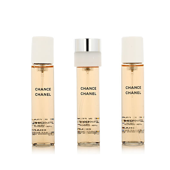 Chanel Chance EDT MINI Nachfüllung 2 x 20 ml + EDT Nachfüllung mit Zerstäuber 20 ml (woman)