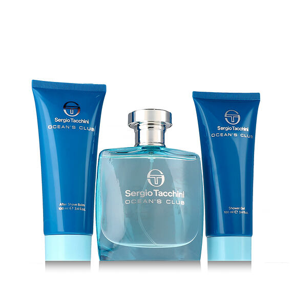 Sergio Tacchini Ocean's Club EDT 100 ml + ASB 100 ml + SG 100 ml (man)