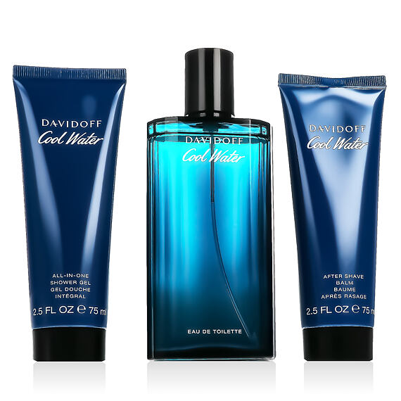 Davidoff Cool Water for Men EDT 125 ml + ASB 75 ml + SG 75 ml (man)