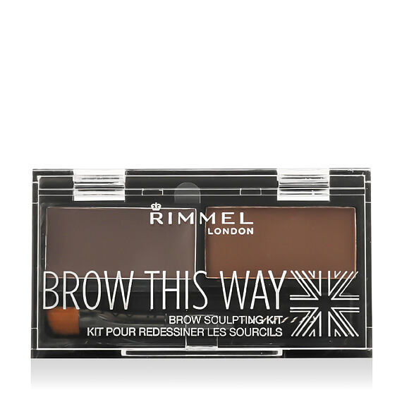 Rimmel London Brow This Way Palette (003 Dark Brown) 2,4 g
