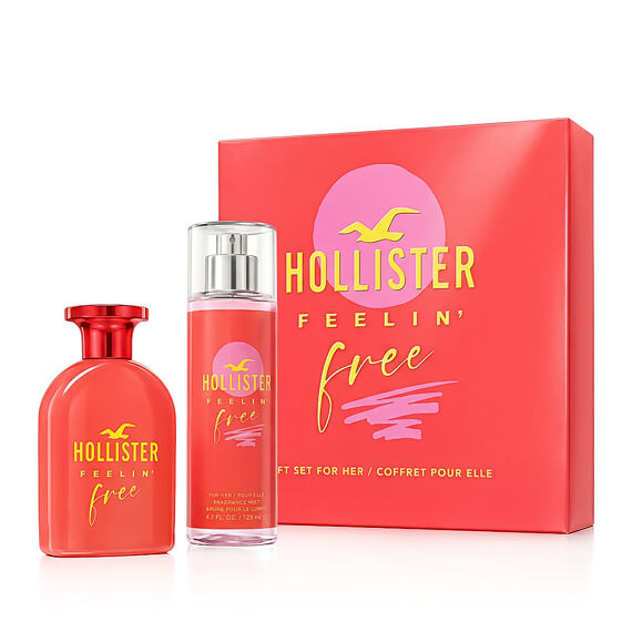 Hollister California Feelin' Free for Her EDP 50 ml + Körperspray 125 ml (woman)