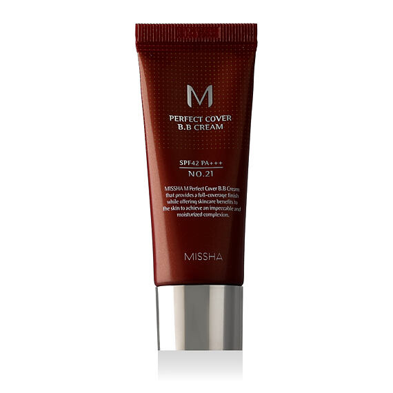 MISSHA M Perfect Cover BB Cream SPF 42 PA+++ (No. 21 Light Beige) 20 ml