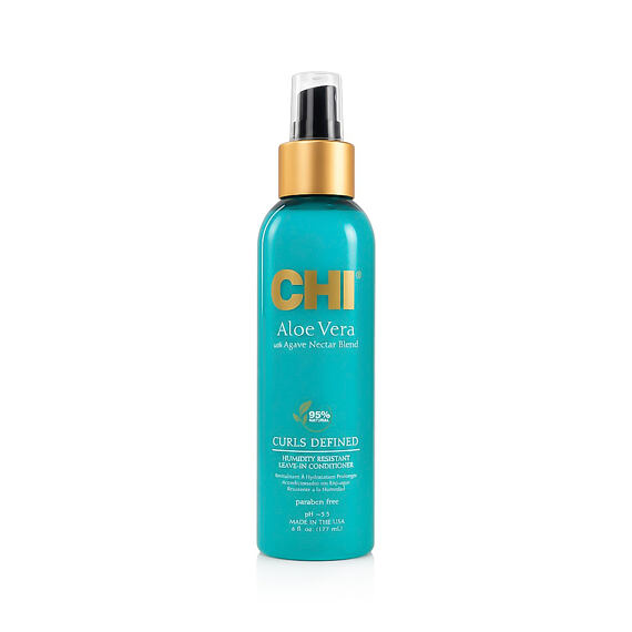 Farouk Systems CHI Aloe Vera Curls Defined Humidity Resistant Leave-In Conditioner 177 ml