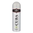 Cuba Black Deodorant Spray 200 ml (man)