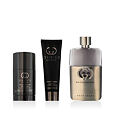 Gucci Guilty Pour Homme EDT 90 ml + DST 75 ml + SG 50 ml (man) - Bordo Cover With Stars