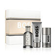 Boss Boss Bottled EDT 100 ml + DST 75 ml + SG 100 ml (man) - Cover with Black Stripe