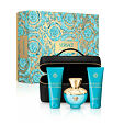 Versace Pour Femme Dylan Turquoise EDT 100 ml + SG 100 ml + BG 100 ml + Kosmetiktasche (woman) - Flower Ornament Cover