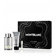 Montblanc Explorer Platinum EDP 100 ml + EDP MINI 7,5 ml + SG für Haut und Haar 100 ml (man) - Star Triple-Line Cover
