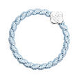 By Eloise London Silver Quatrefoil Woven - Faded Denim