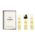 Chanel No 5 EDT 3 x 20 ml Taschenspray-Nachfüllung W