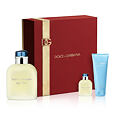 Dolce & Gabbana Light Blue pour Homme EDT 75 ml + EDT MINI 4,5 ml + SG 50 ml (man)
