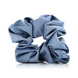 MURU Satin Scrunchie-Haargummi - Matt Blaugrau