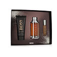 Hugo Boss Boss The Scent For Him EDT 100 ml + EDT MINI 10 ml + SG 100 ml (man) - Shimmering Cover with Bottle