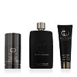 Gucci Guilty Pour Homme EDP 90 ml + DST 75 ml + SG 50 ml (man) - Bordo Cover With Stars