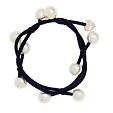 By Eloise London Pearl Cluster - Navy Blue