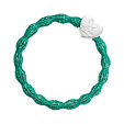 By Eloise London Metallic Silver Heart - Biscay Green