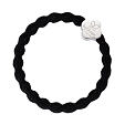 By Eloise London Metallic Silver Quatrefoil - Schwarz