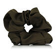 MURU Satin Scrunchie-Haargummi - khaki