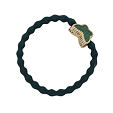 By Eloise London Enamel Gold Butterfly - Bottle Green