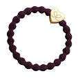 By Eloise London Gold Heart - Plum