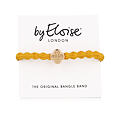 By Eloise London Metallic Gold Quatrefoil - Turmeric Yellow