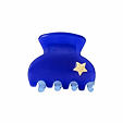 By Eloise Small Hair Claw Gold Star Blue Breeze