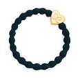By Eloise London Gold Heart - Bottle Green